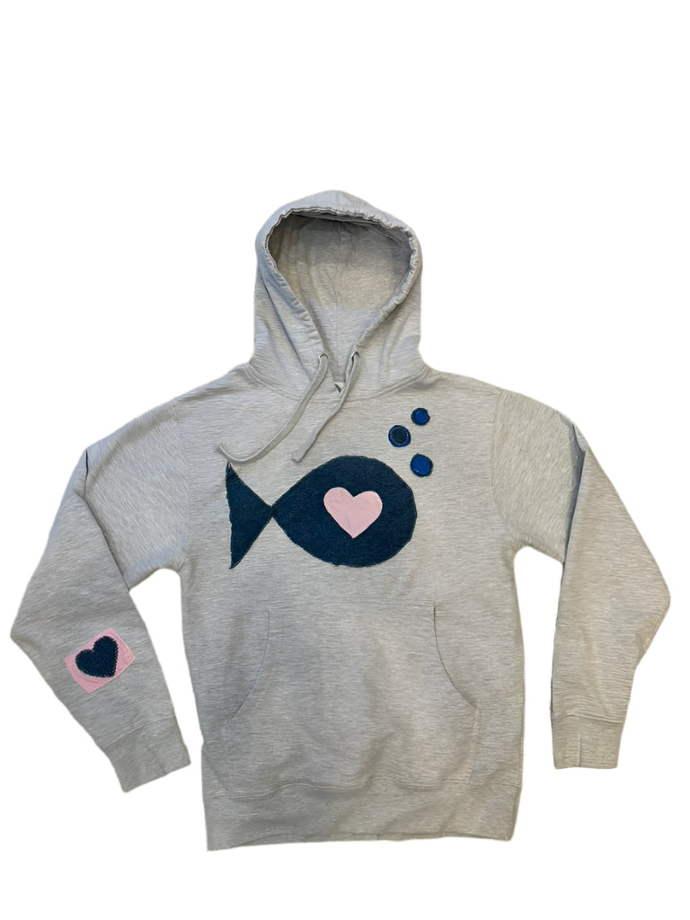 heart u hoodie
