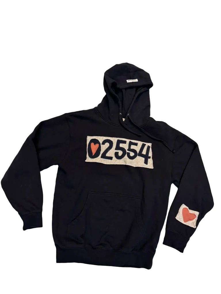 zip code hoodie (M)