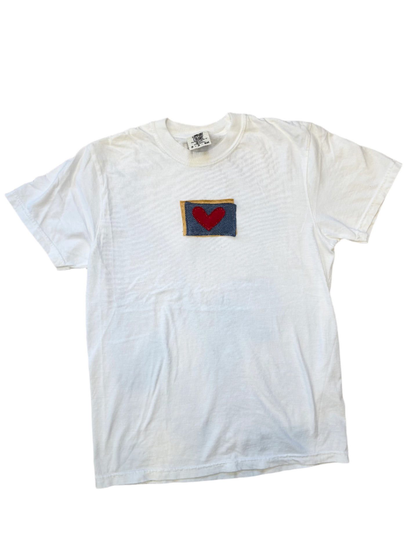 heart tag t shirt