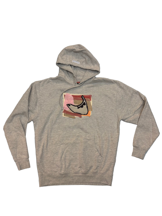 orange street hoodie (L)