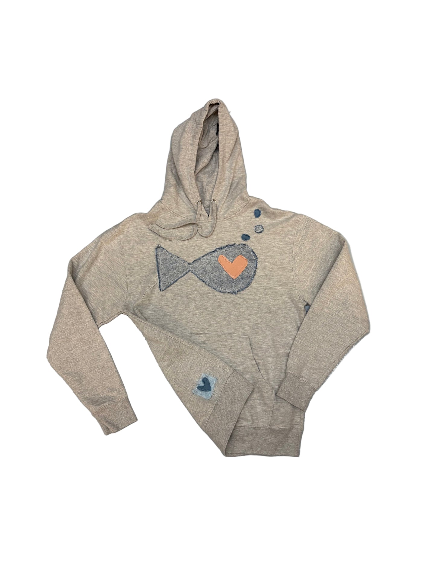 fish ♡ hoodie (M)