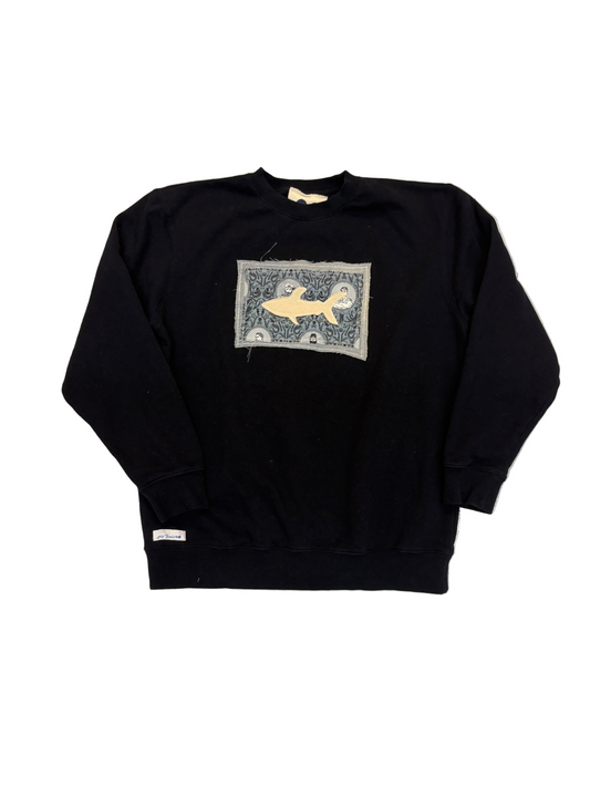 shark patch crew (XL)