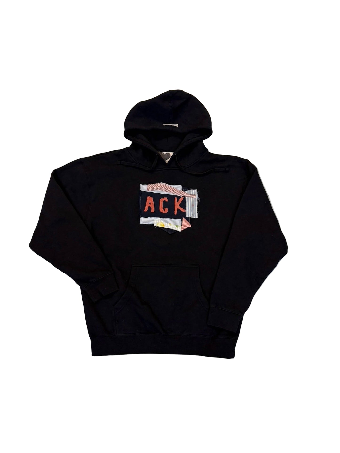 ACK patchwork hoodie (L)