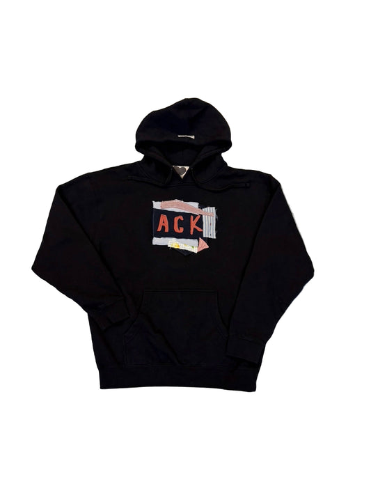 ACK patchwork hoodie (L)