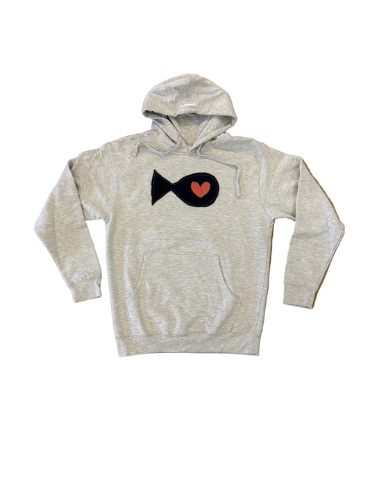 heart u hoodie