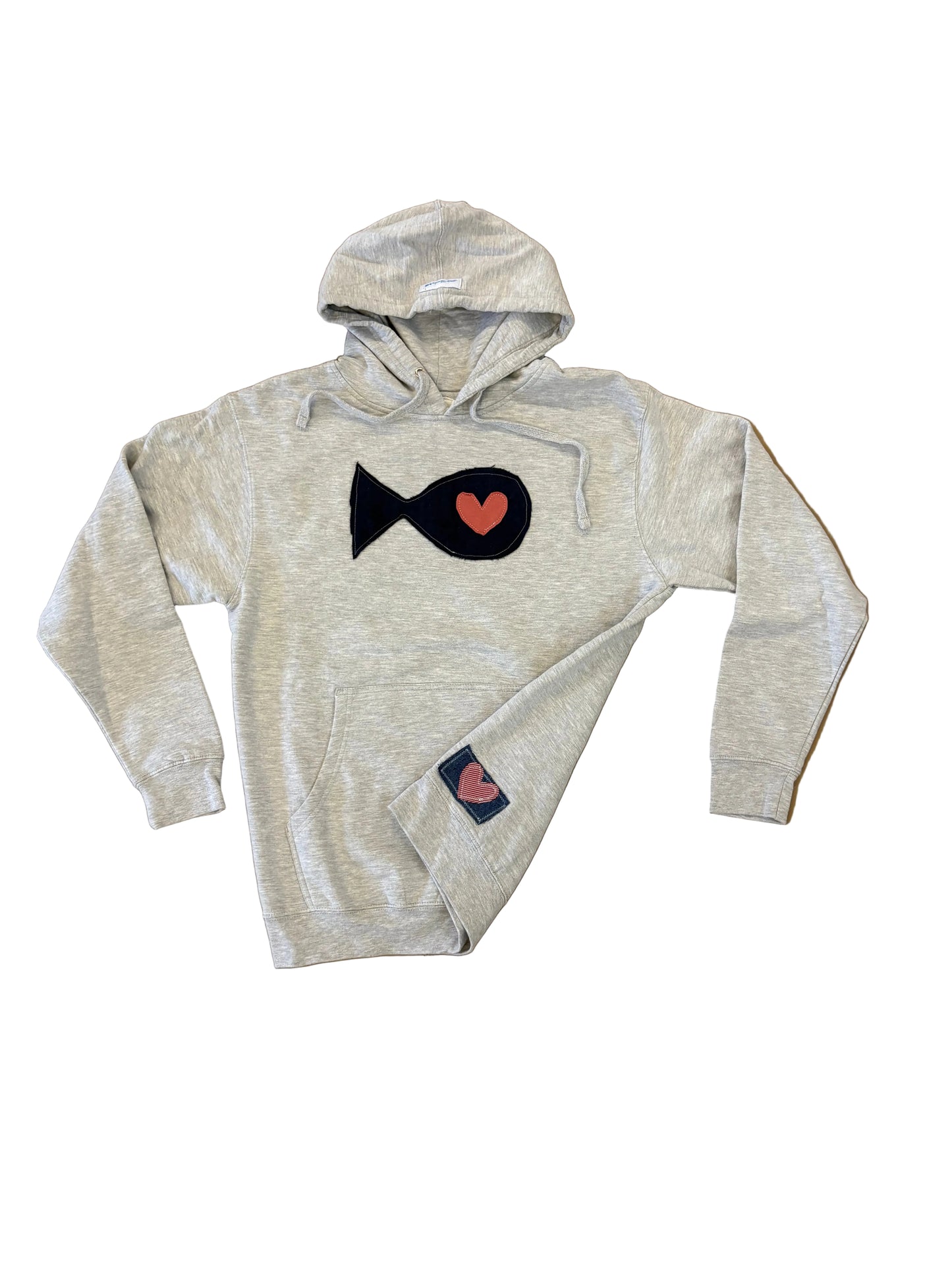 heart u hoodie
