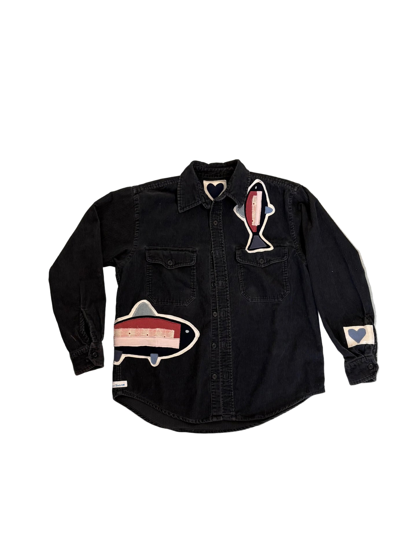 the 604 corduroy shacket (XL)