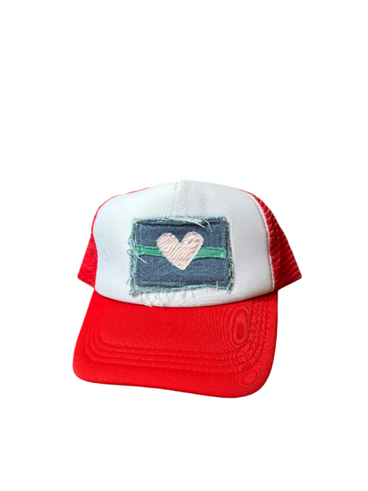 heart tag trucker