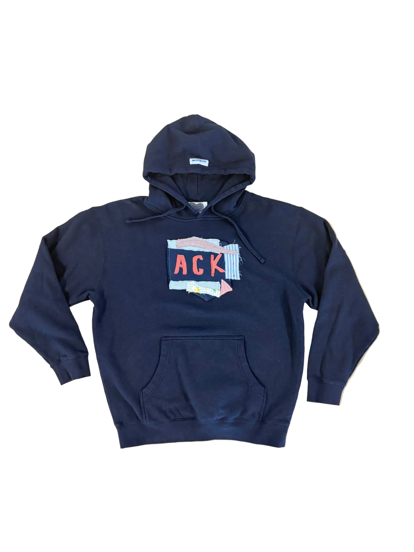 ACK patchwork hoodie (L)