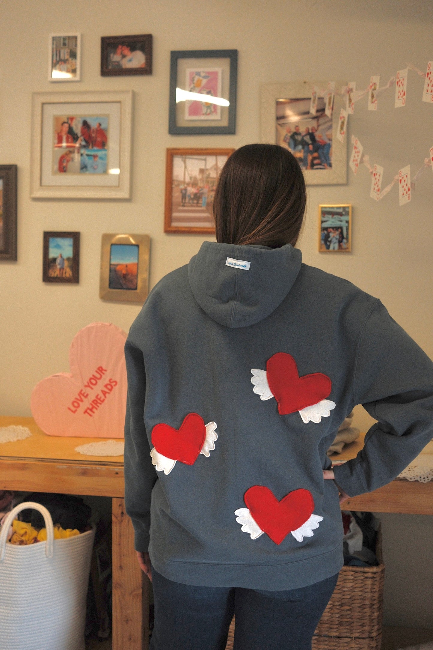 sweetheart hoodie (coastal blue)