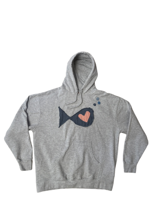 heart u hoodie